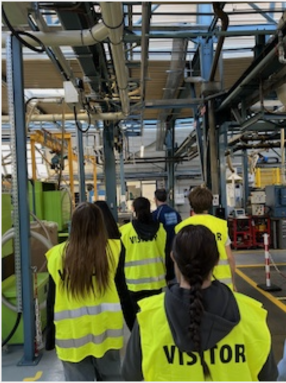 Visite de l'entreprise